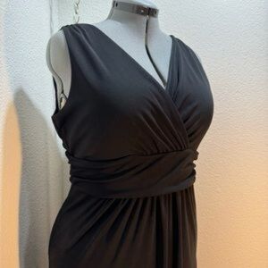 Ann Taylor Black Sleeveless Dress